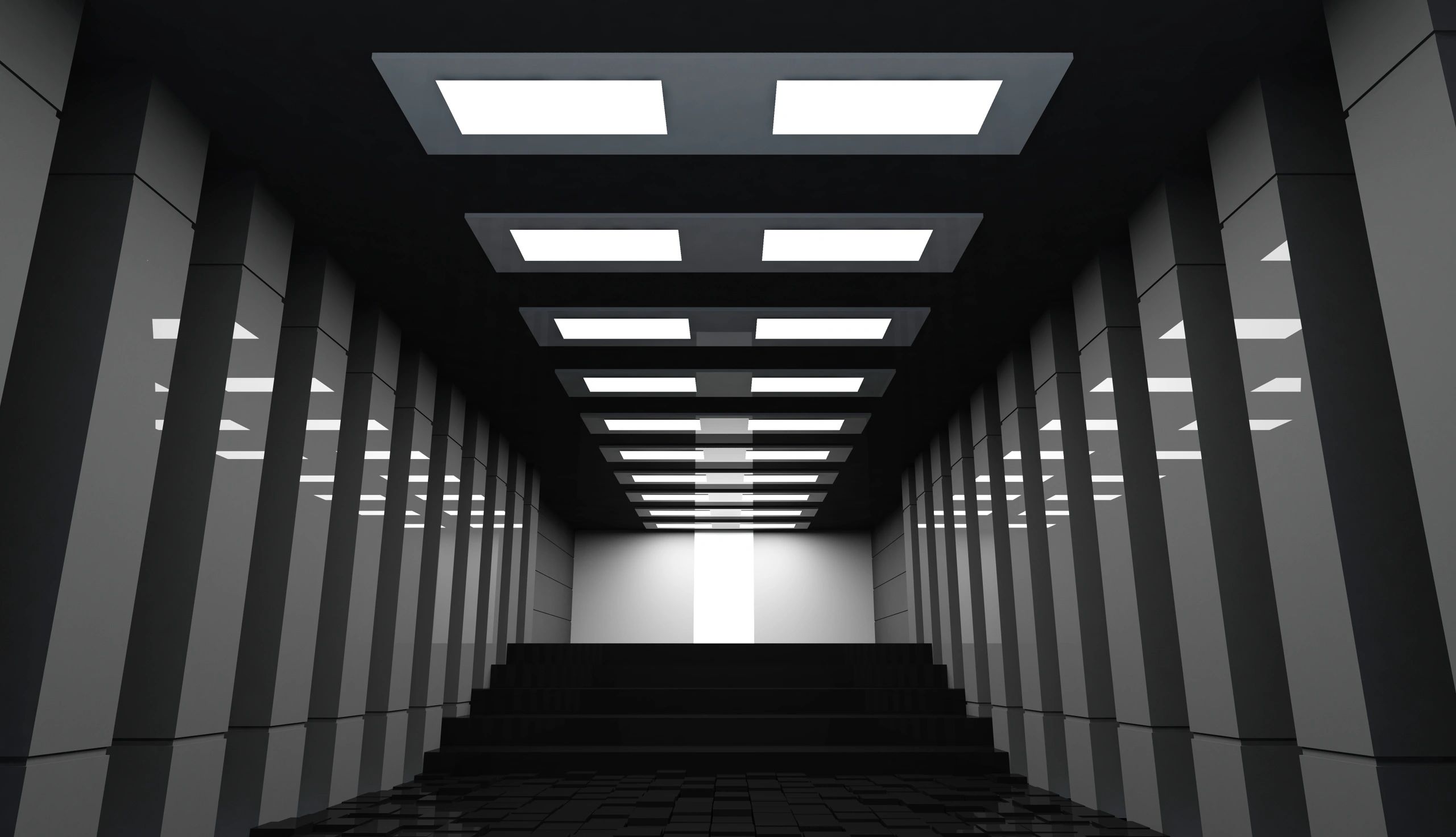 Finished bunker interior reference for Warren County