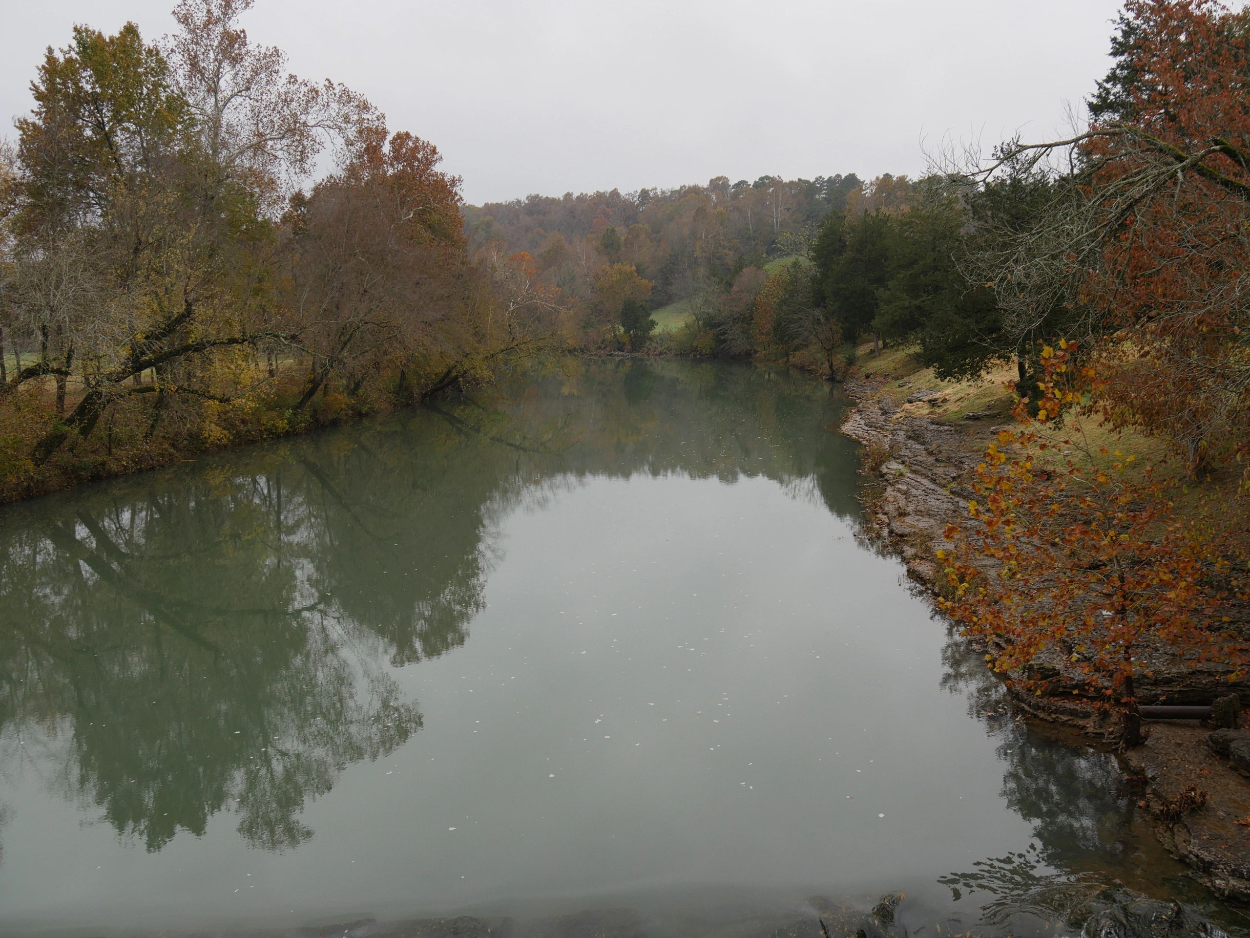 Rural Arkansas landscape representing Grant County bunker construction planning