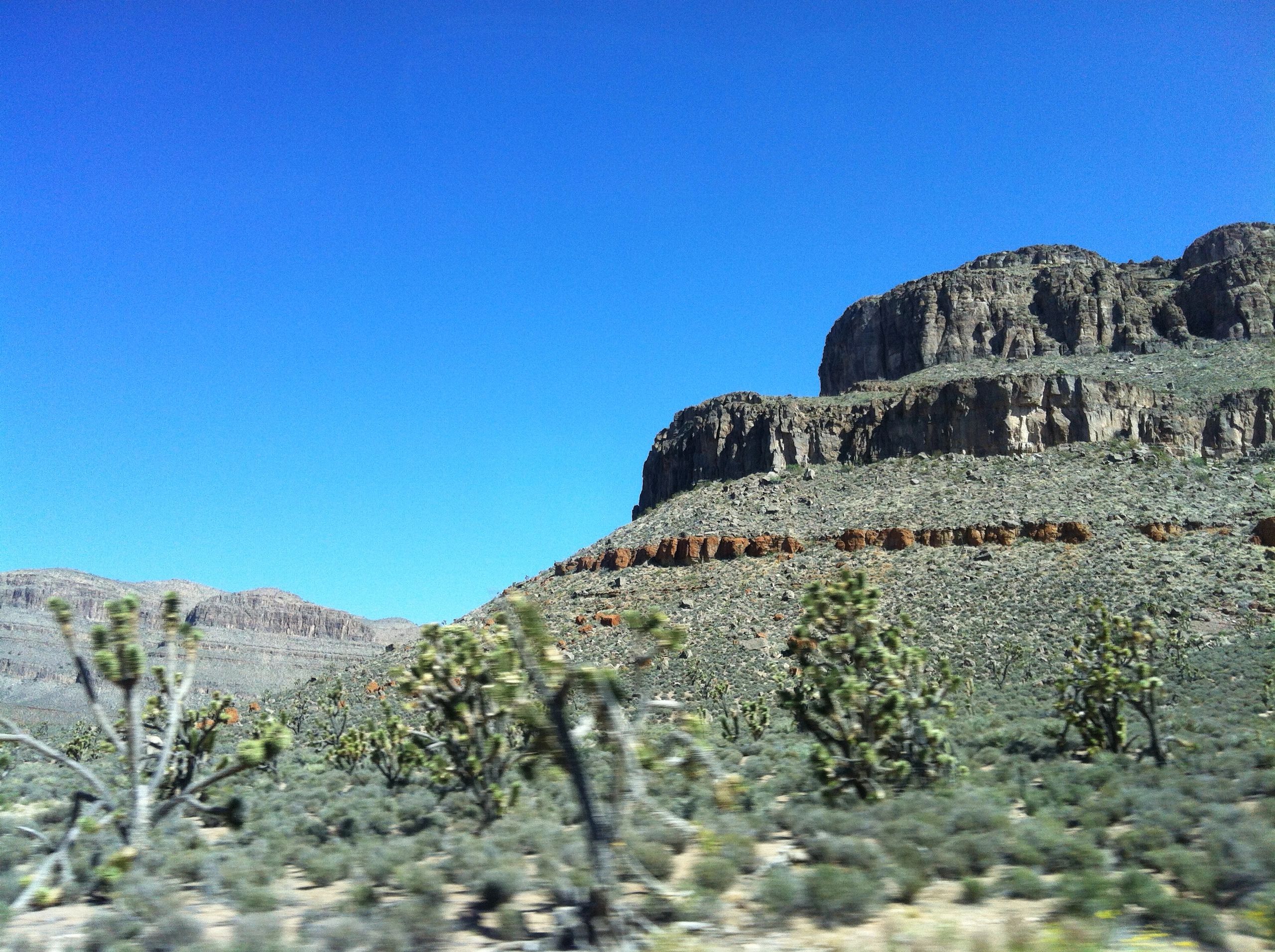 Mojave Desert mountains near Las Vegas, Nevada