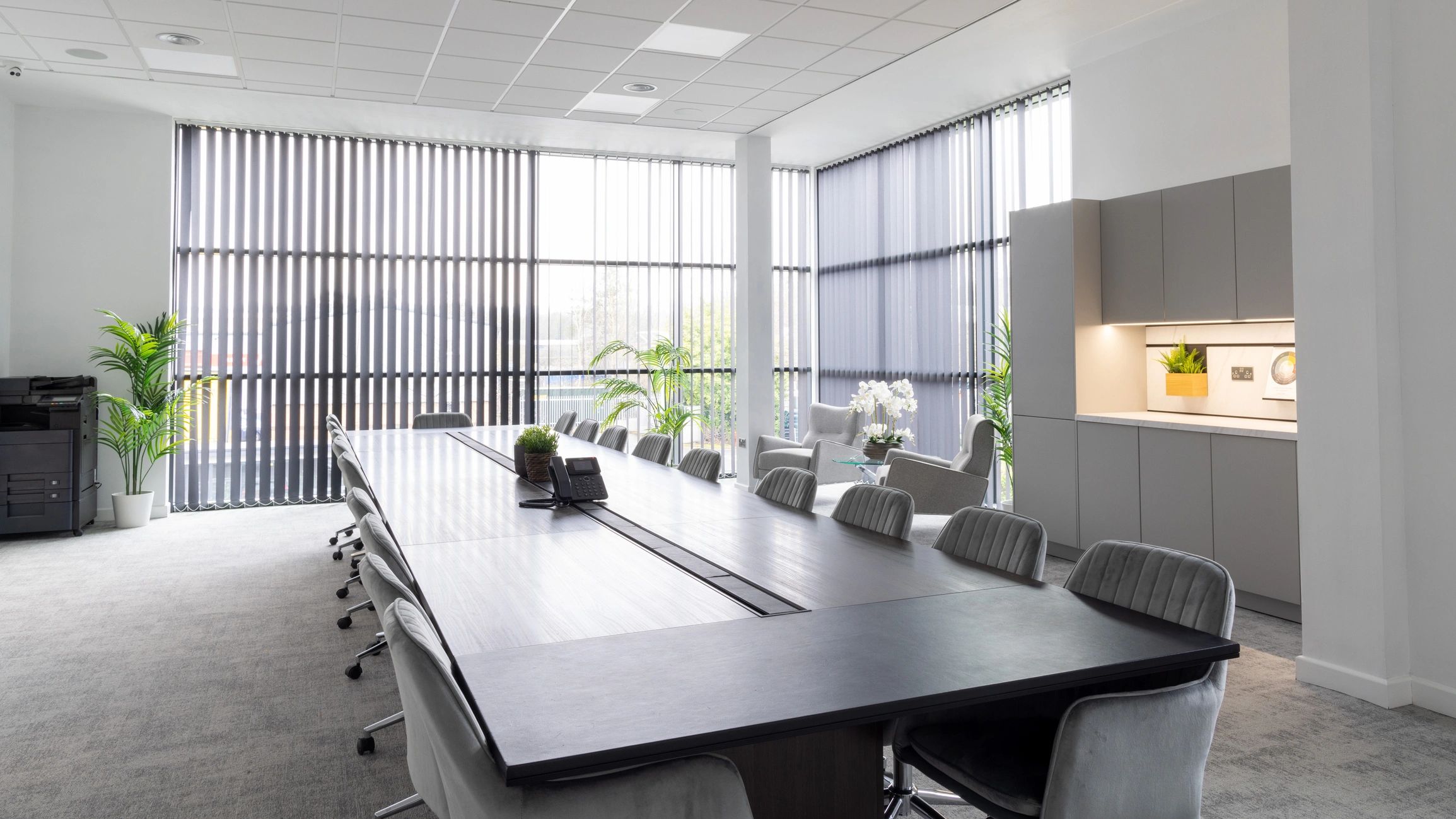 Conference room concept for executive compound planning