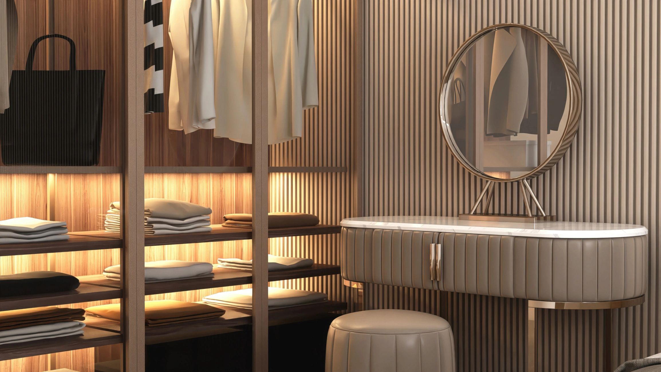 Refined interior concept for comfortable extended occupancy