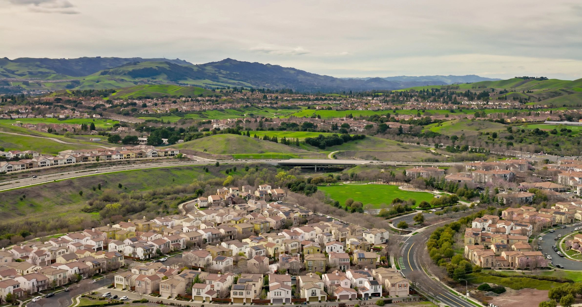 California estate and residential setting
