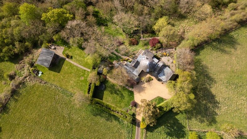 Estate-style residence representing Connecticut bunker construction planning