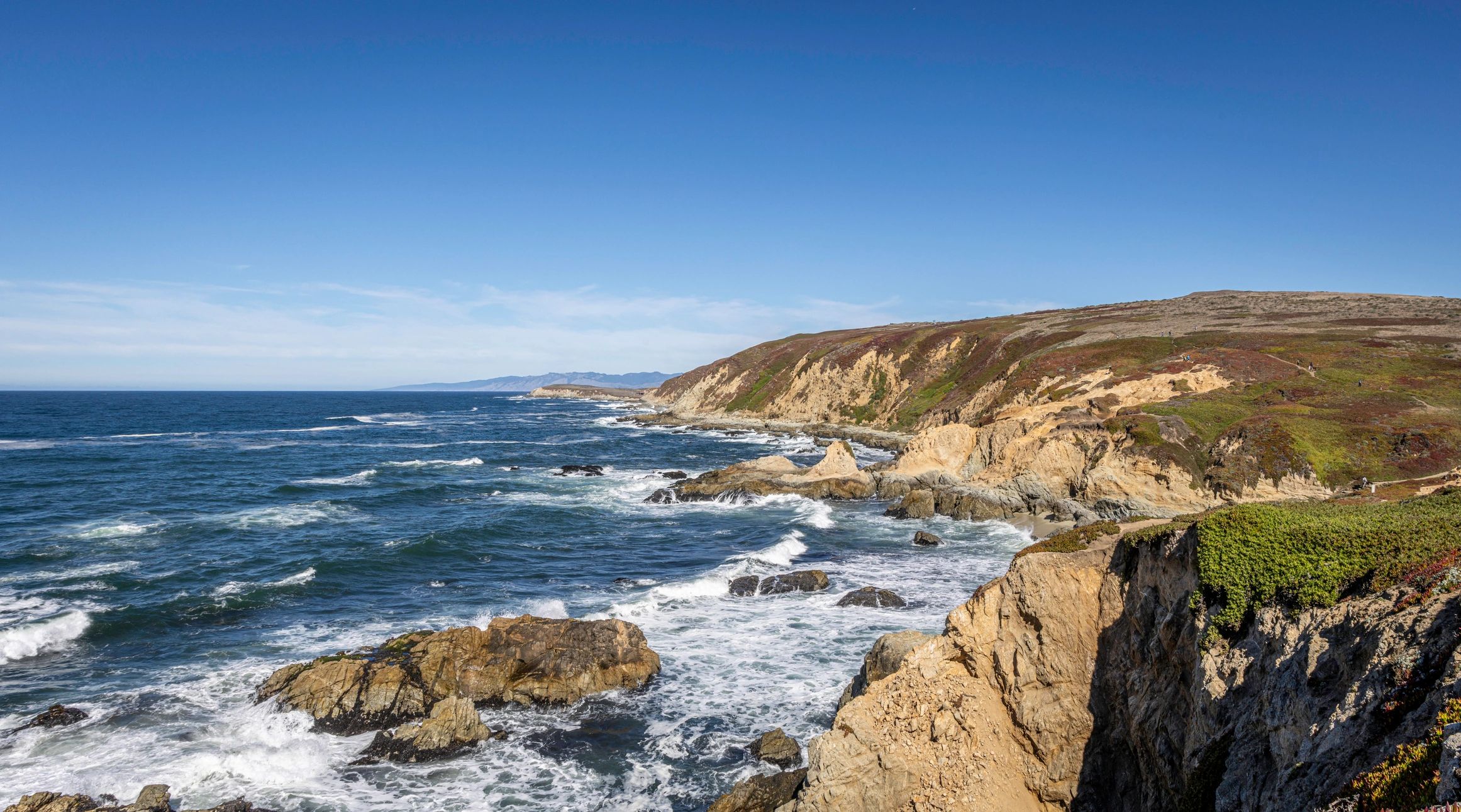 California scenic terrain