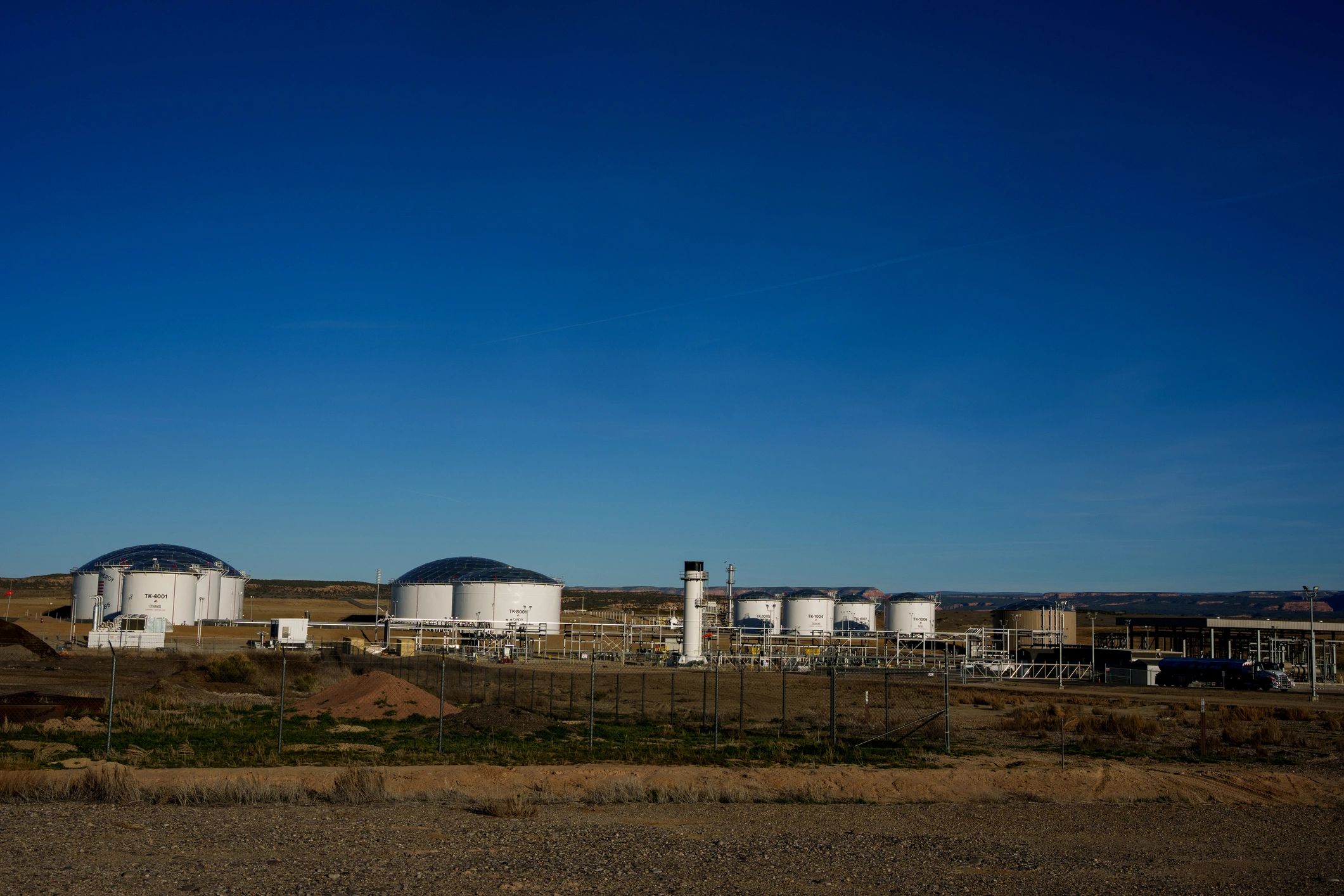 Secure infrastructure site representing resilient systems and utility planning