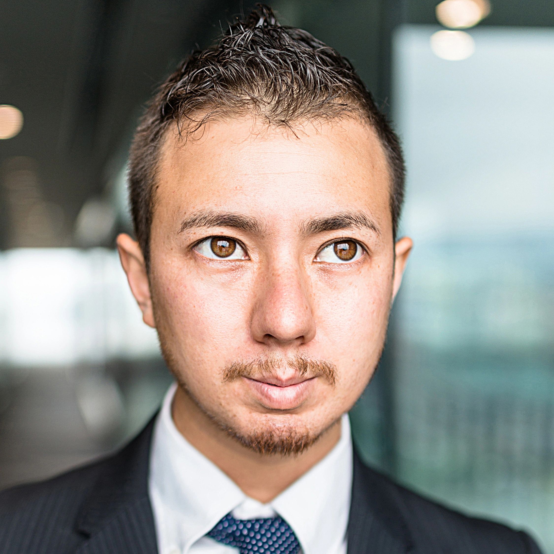Professional client portrait