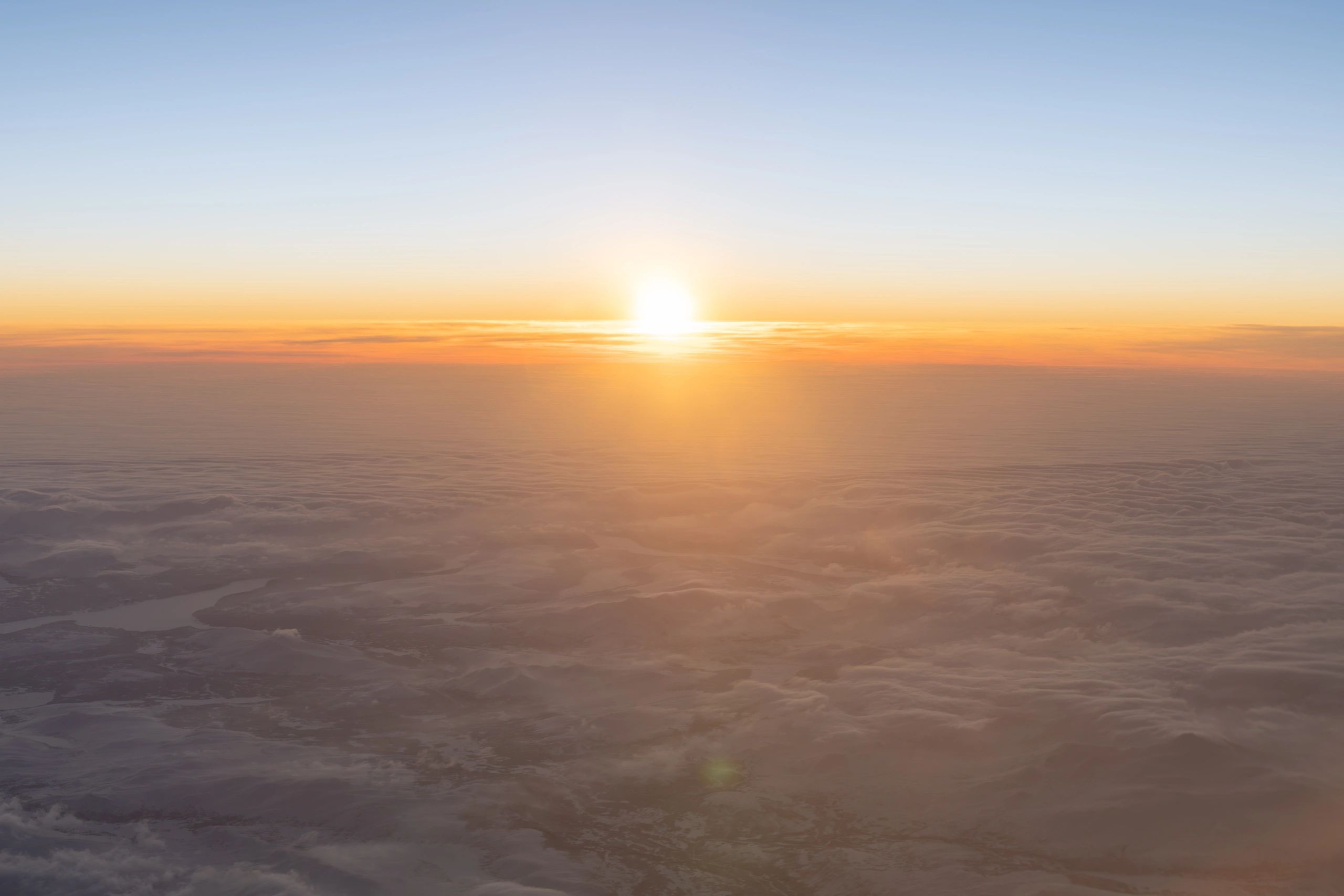 View above Earth atmosphere representing atmospheric and orbital vulnerability